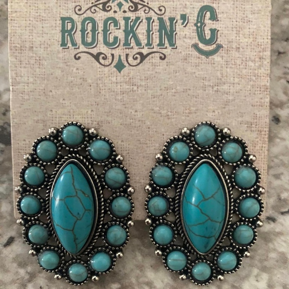 Turquoise earrings